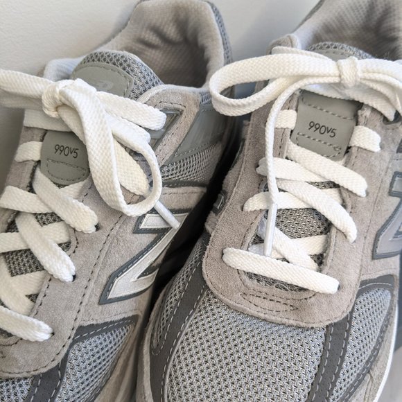 New Balance 990v5 990GL5 Grey Sneaker Shoes 6 - Picture 6 of 10